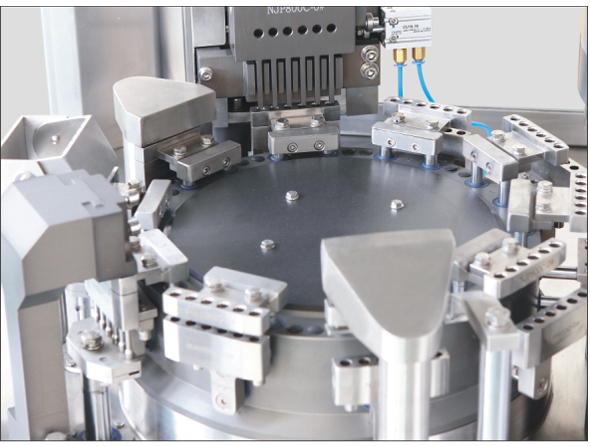 Máquina llenadora de cápsulas automática de pellets tamaño 1 NJP-800C