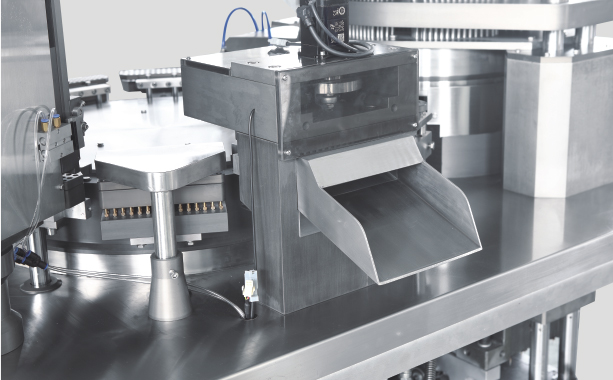 Máquina de llenado de cápsulas de gelatina dura 000 de alta velocidad NJP-7800C