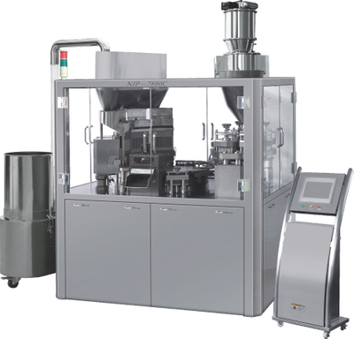 Máquina llenadora de cápsulas de polvo 00 multiusos NJP-7800C